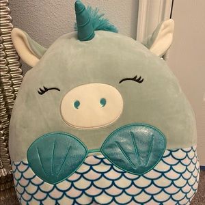 Cornella 16 inch unicorn/mermaid squishmallow